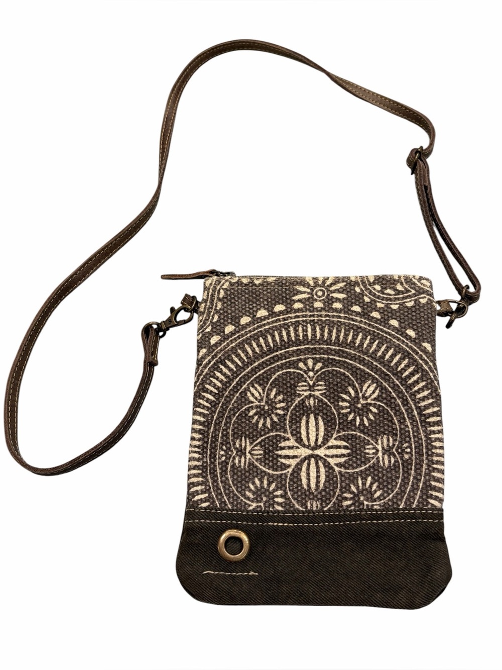 Myra Bag Timeless Canvas Crossbody Bag Purse - Picture 1 of 7